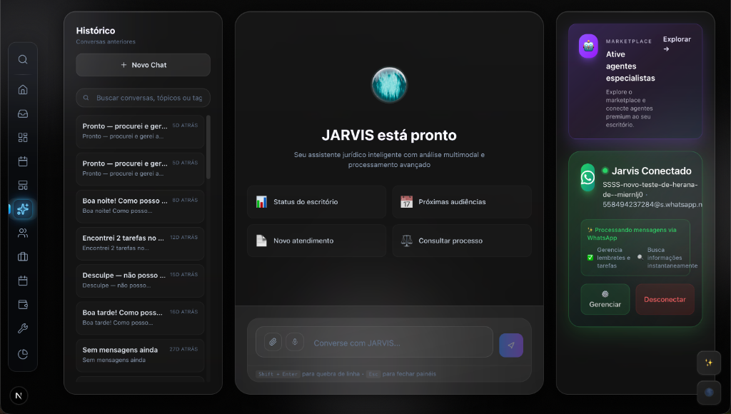 Interface do JARVIS